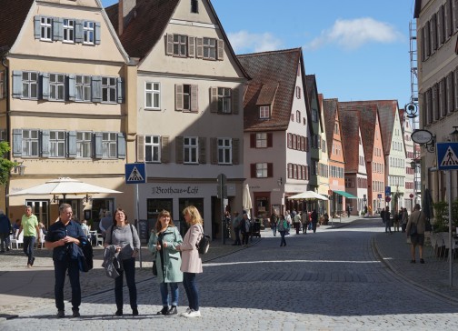 Egal in welche Richtung man wandelt - Dinkelsbühl ist überall zauberhaft