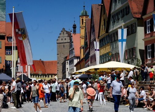 Über 15000 Festbesucher im Zauber von Dinkelsbühl
